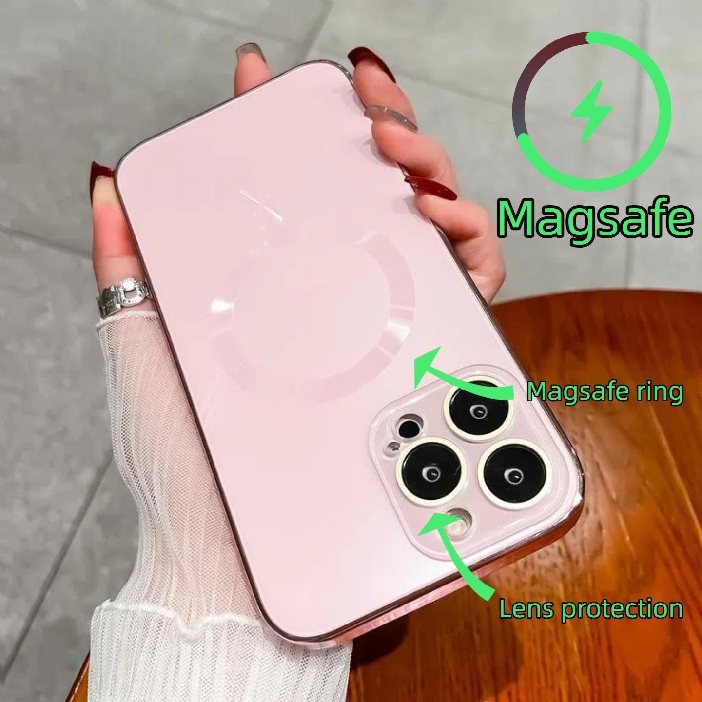 Minimalist Phone Case for 17 16 15 14 13 Pro Max 3 Camera Anti-Scratch Stylish Protection & Sleek Design Magsafe Available