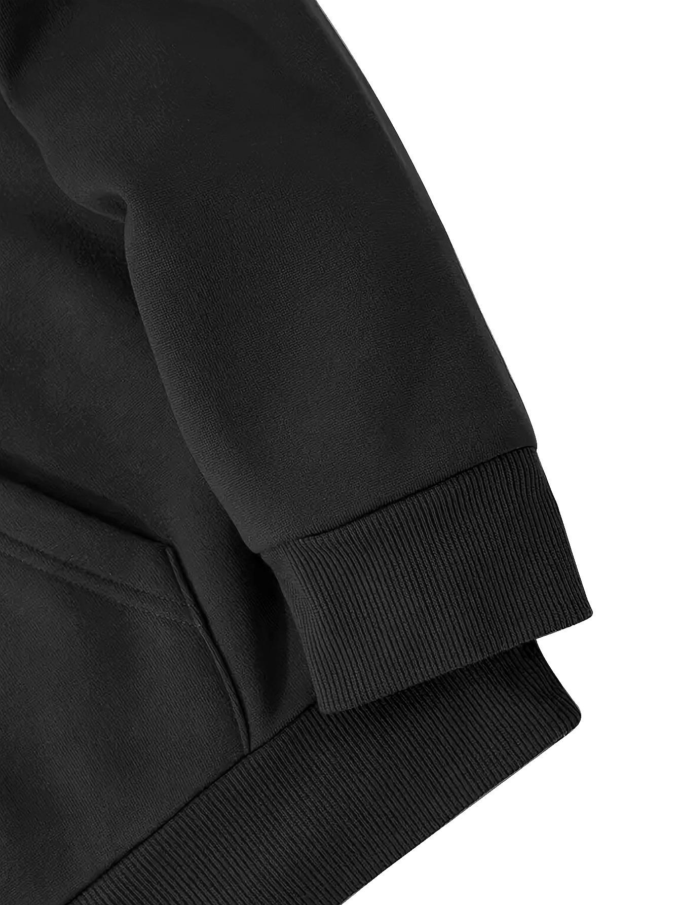 USA Flag Pattern Hoodie for Men & Women Fleece Lined Unisex Casual Knit Pullover for Students Autumn Winter Spring 2026 Sports Sweater