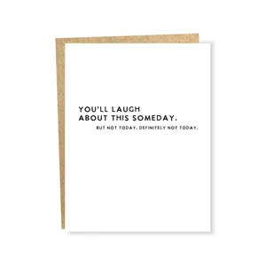 Not Today Blank Card