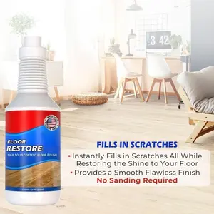 [lan] Floor Cleaner, Floor Restorer and Polish (with Applicator) – Shine and Protect Wood, Vinyl, Laminate, Bamboo Floors, etc.