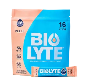 BIOLYTE PEACH - ON THE GO - 16 STICKS