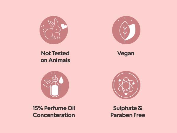 BellaVita Luxury Blush & Glam Perfume Combo for Women | Eau De Parfum Gift Set | Long Lasting Floral, Woody & Musky Fragrances | 2 x 100ml | Elegant, Premium & Cruelty-Free Perfume Duo