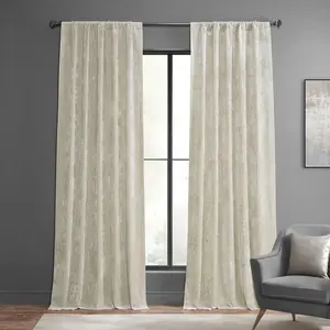 Half Price Drapes Lush Crush Velvet Room Darkening Curtain