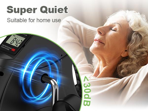 FEIERDUN Desk exercise bike, suitable for indoor workouts and physical therapy, wrist, arm, and leg rehabilitation trainer with electronic display screen #SpringStatements