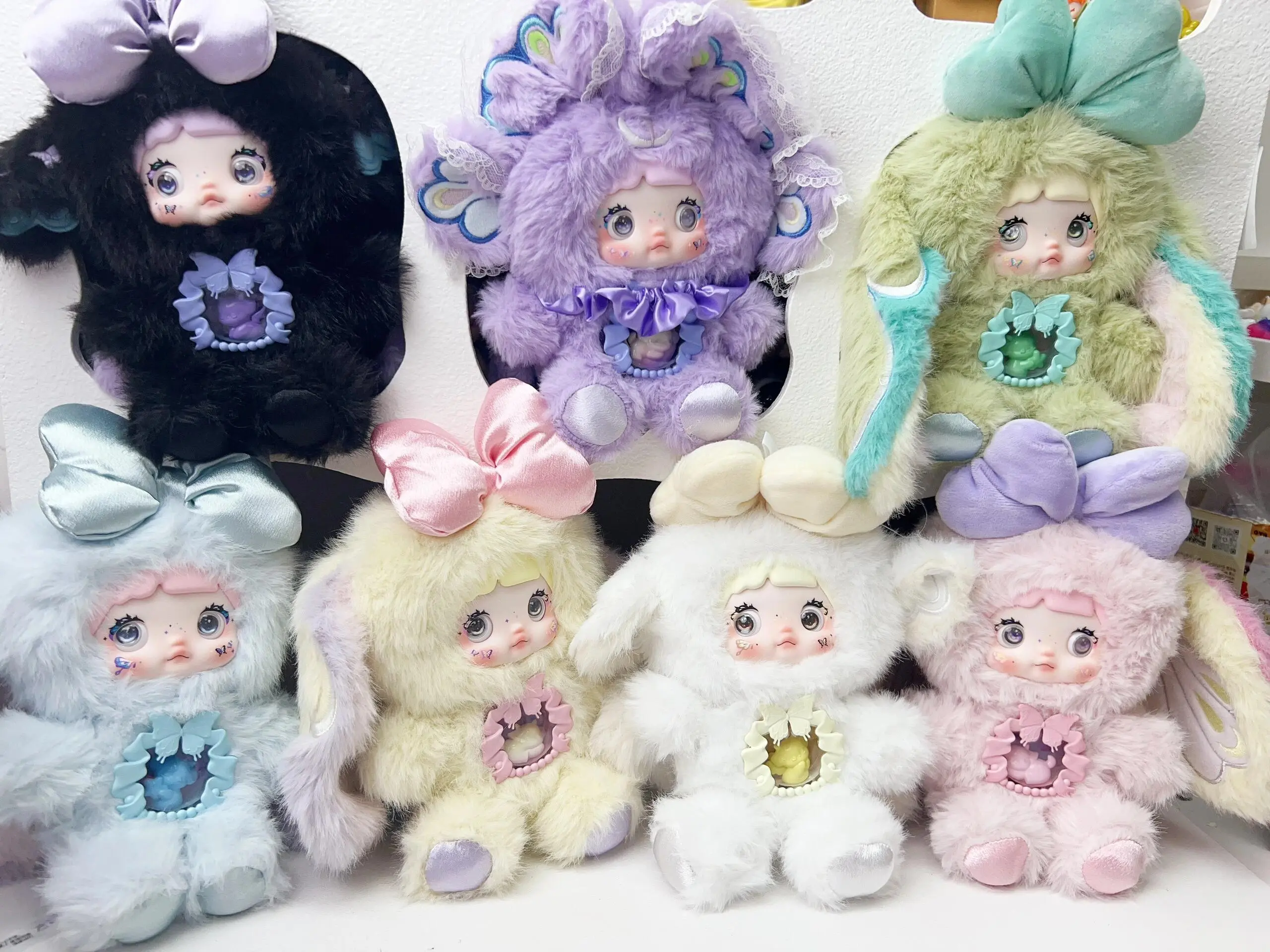 [Special Sale] Nommi Fantasy World Series V6 Plush Blind Box - Handbag Keychain Stuffed Animal, Kawaii Surprise Toy Collectible Figure, Ultra Soft Teens & Kids Birthday Gift, Blindbags