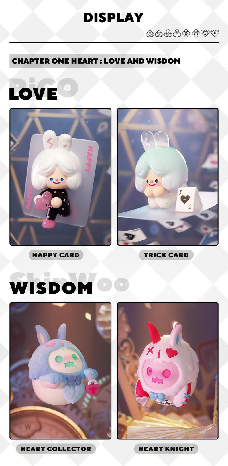 [FINDING UNICORN] 【Live Unboxing】THE WORLD OF CARDS SERIES BLIND BOX Cute Figures Desktop Ornament Collectible Toys Birthday Gifts HYNN66XXKS