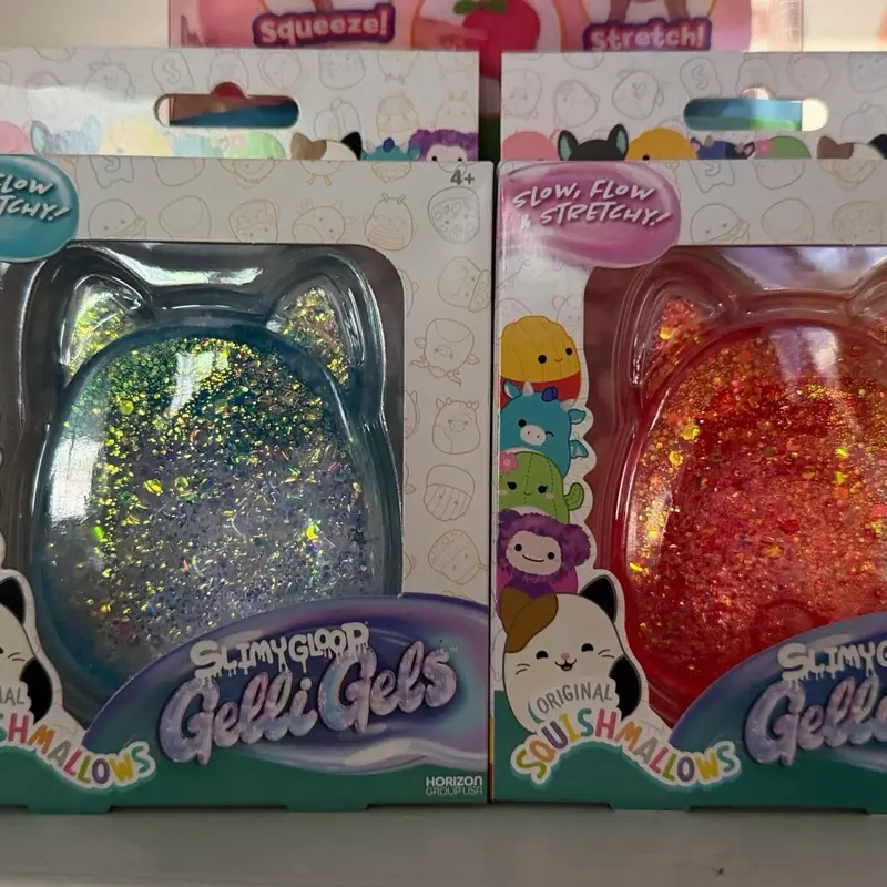 SquishmallowGelli Gel Squeezy (1 unit) stress soft sensory quiet fidgets sensory squeeze Textured Relaxing squeeze feature