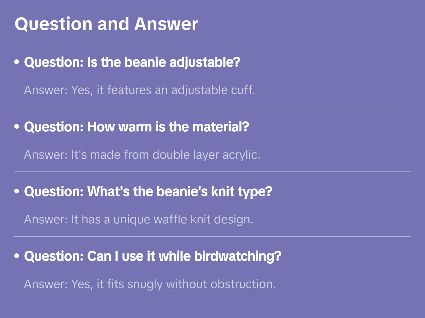 Bird Bitch Waffle beanie