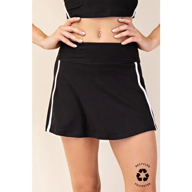 RECYCLED BUTTER SKORT BY RAE MODE