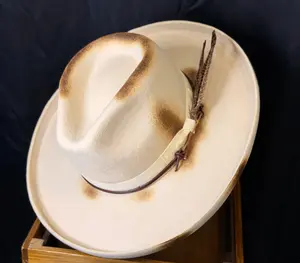 The Wanderer Distressed Flip Brim Fedora