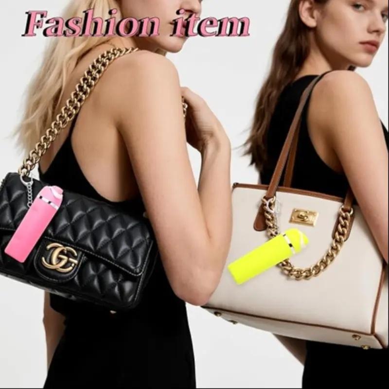 2026 Valentine's Day gift Mini Water Bottle Keychain Holder, Compatible with Ovalla Bottles, Stylish Accessory for Women & Girls, Perfect Gift Idea, Keychain Kawaii bags charms holiday season practical