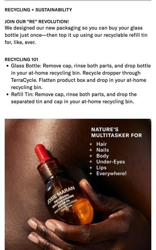 The Original 100% Pure Organic Argan Oil Travel Size