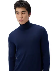Cashmere-Silk Turtleneck Sweater