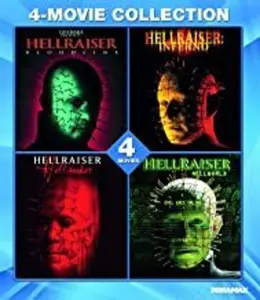 Hellraiser: 4-Movie Collection  [BLU-RAY MOVIE] Amaray Case, Widescreen