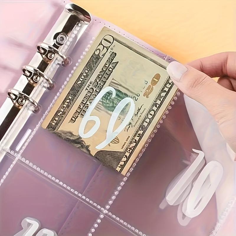 【Save Book + Infinity Pencil】100 envelope savings books + Infinity Pencil for a fun and easy save of $5,050.cute office supplies for work Organizer