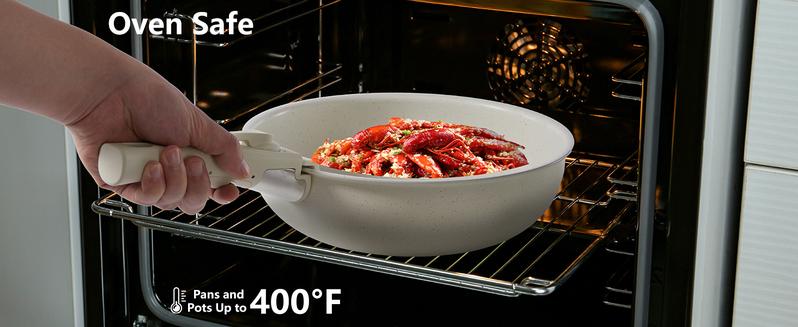 12 Pcs Pots and Pans Set Nonstick - Kitchen Cookware Set with Detachable Handle, Induction Cookware, Dishwasher Oven Safe 12 Pcs Pots and Pans Set Nonstick - Kitchen Cookware Set with Detachable Handle, Induction Cookware, Dishwasher Oven Safe