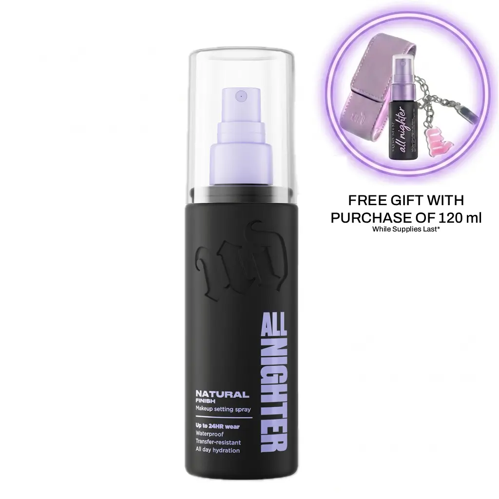 Urban Decay All Nighter Waterproof Setting Spray – Long-Lasting Makeup Setting Spray (24HR Wear)