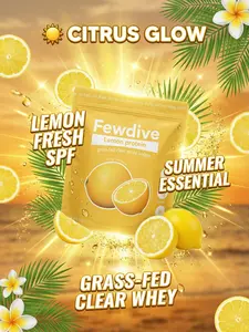 FEWDIVE Whey Isolate Protein Powder, high in CLA, easily absorbable, fresh and non-greasy taste, a dietary supplement for the body Energy Daily