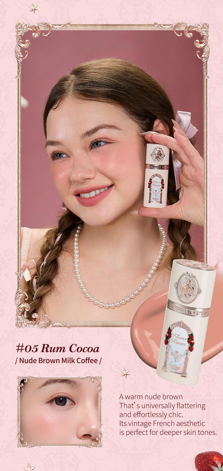 Flower Knows Strawberry Cupid Collection All Day Glow Liquid Blush, Hydrating, long-lasting, high pigment Cosmetic Flower Knows Strawberry Cupid Collection All Day Glow Liquid Blush, Hydrating, long-lasting, high pigment Cosmetic