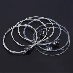 Orphee NX36 Nylon Classical Guitar Strings 6pcs Full Set Replacement (.028-.043) Nylon Core Silver Jacketed Wire Normal Tension