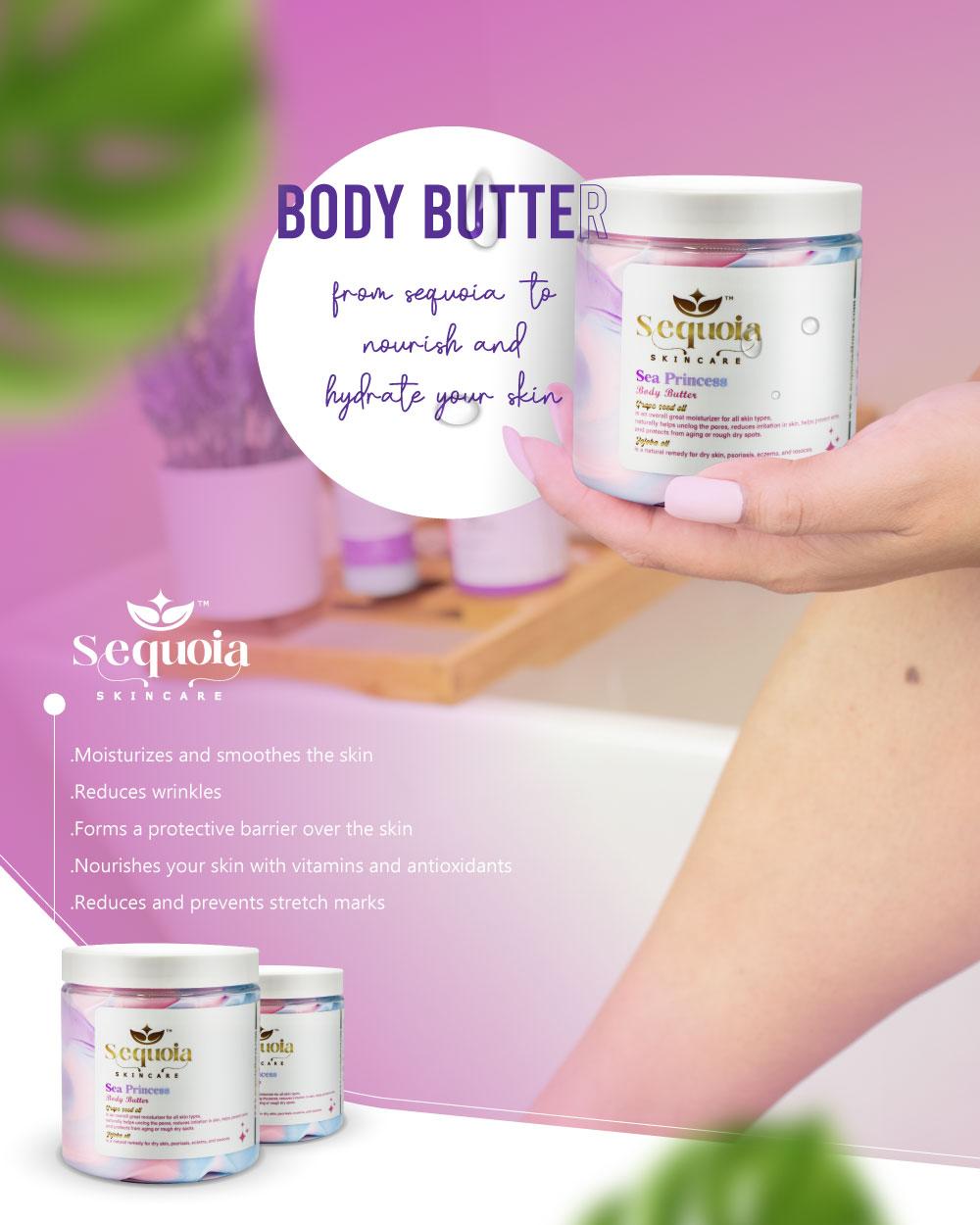 Sea Princess Body Butter Organic Body Care Coconut Sea Princess Body Butter Organic Body Care Coconut