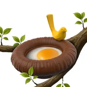 Poached Eggs Nest Mold 2 PCS Food Grade Silicone Kitchen Poacher Cups for Restaurant Quality Results