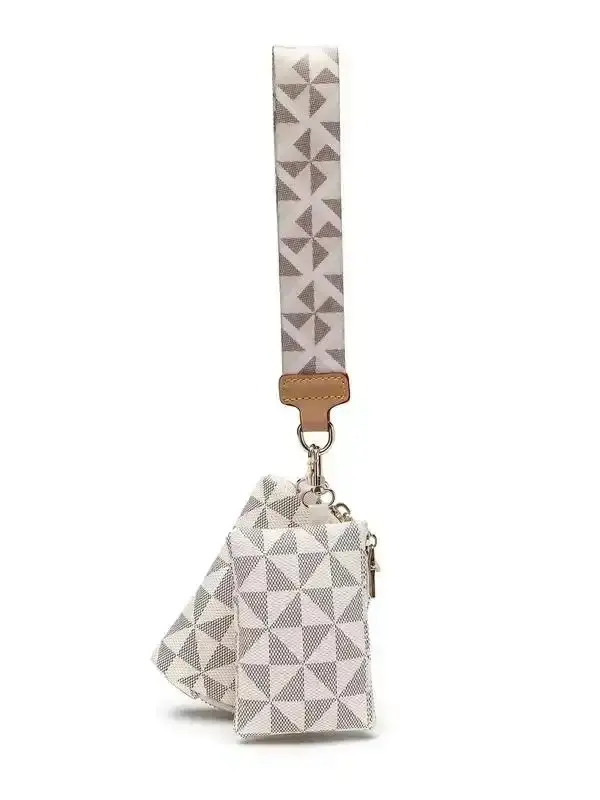 Women's Fashionable Geometric Pattern Zipper Coin Purse & Key Holder, Casual Versatile Pvc Coin Purse & Key Holder, Trendy All-match Wallet for Daily Use, Durable Wallet, Geometric Pattern Bag Patent Leather