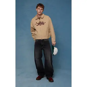 Pacsun Men's Mason Baggy Barrel Jeans Dart Black