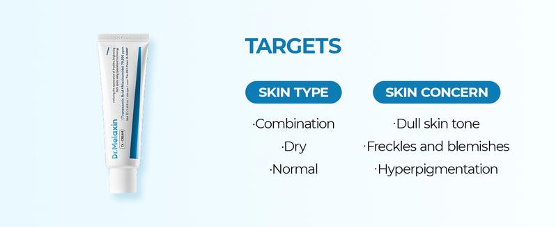 [Dr.Melaxin Official] TX Cream 50ml｜Nano-sized Tranexaminc Acid for Dark Spots & Hyperpigmentation