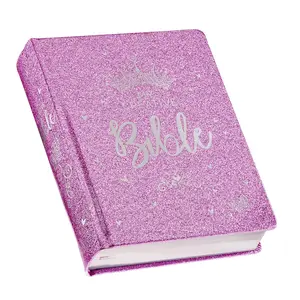 ESV Holy Bible, My Creative Bible For Girls, Hardcover w/Ribbon Marker, Illustrated Coloring, Journaling and Devotional Bible, English Standard Version, Purple Glitter (ESV Creative Editions Girls)