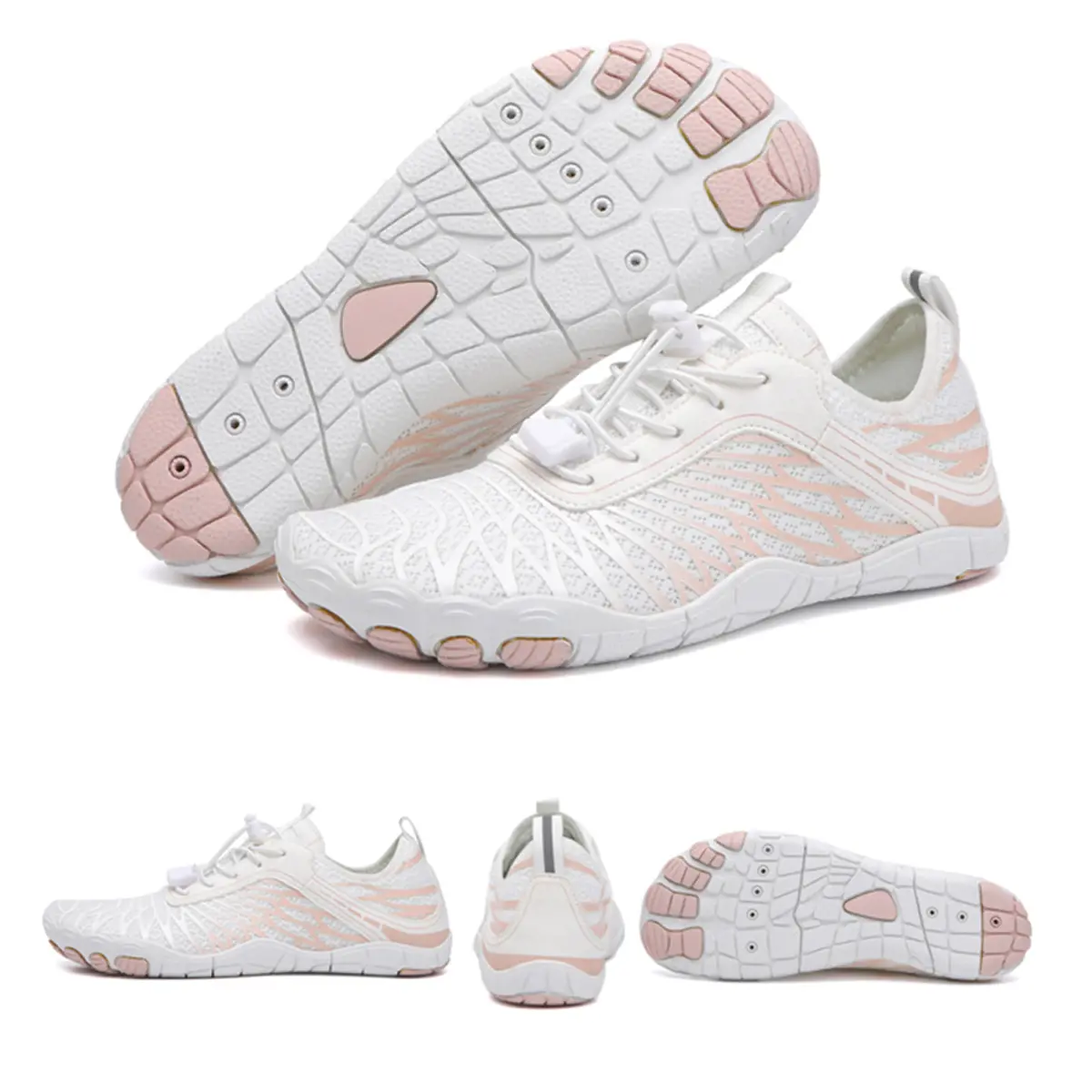 Reazuoy Grounding Barefoot Shoes for Women,Barefoot Shoes for Leg Day  ,Comfortable & Non-Slip Barefoot Vitality Shoe  Mens Athletic Footwear,Wide Toe Box Water Shoe for Runner Trainer Women GYM Sneaker Hike Walking