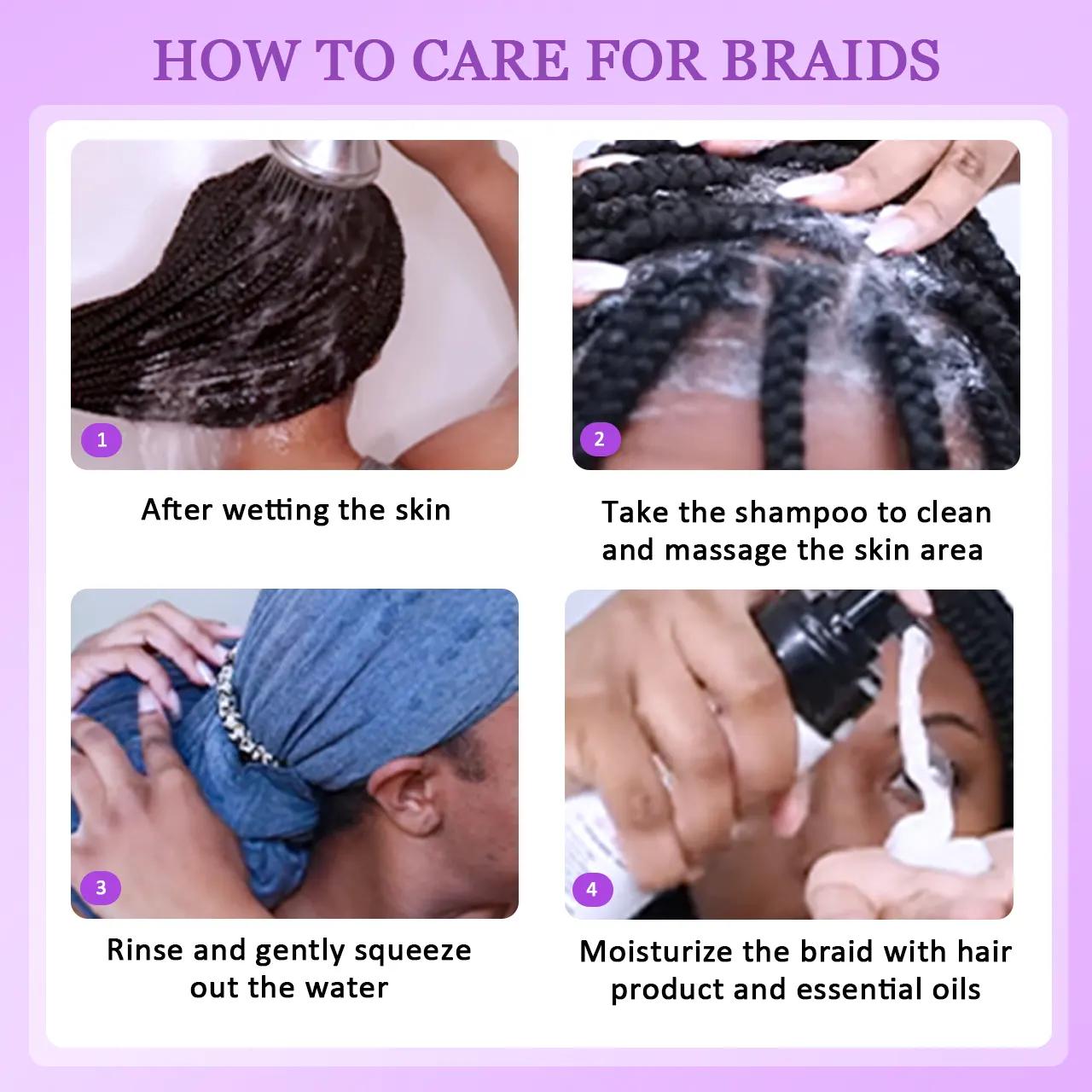 YGwigs Body Wave Double Drawn Bulk Human Braiding Hair - Natural Black, 100g/Bundle, Virgin Hair, Curly Extension