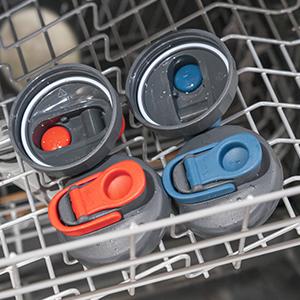 Soligt Mason Jar Lids, 4/6-Pack Wide/Regular Pour Spout Flip Cap Lids for Ball Brand Mason Jars, for Drinking Salad Dressing & Food Storage, Drink ware, Tumbler , not included Jars, Bpa Free Leakproof Kitchen Containers Utensils