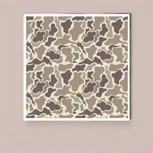 Classic Old School Camo Adhesive Vinyl Sheet | 3 mil Outdoor Gloss | Eco-Solvent Printed Craft Vinyl for Decals, Tumblers & Signs