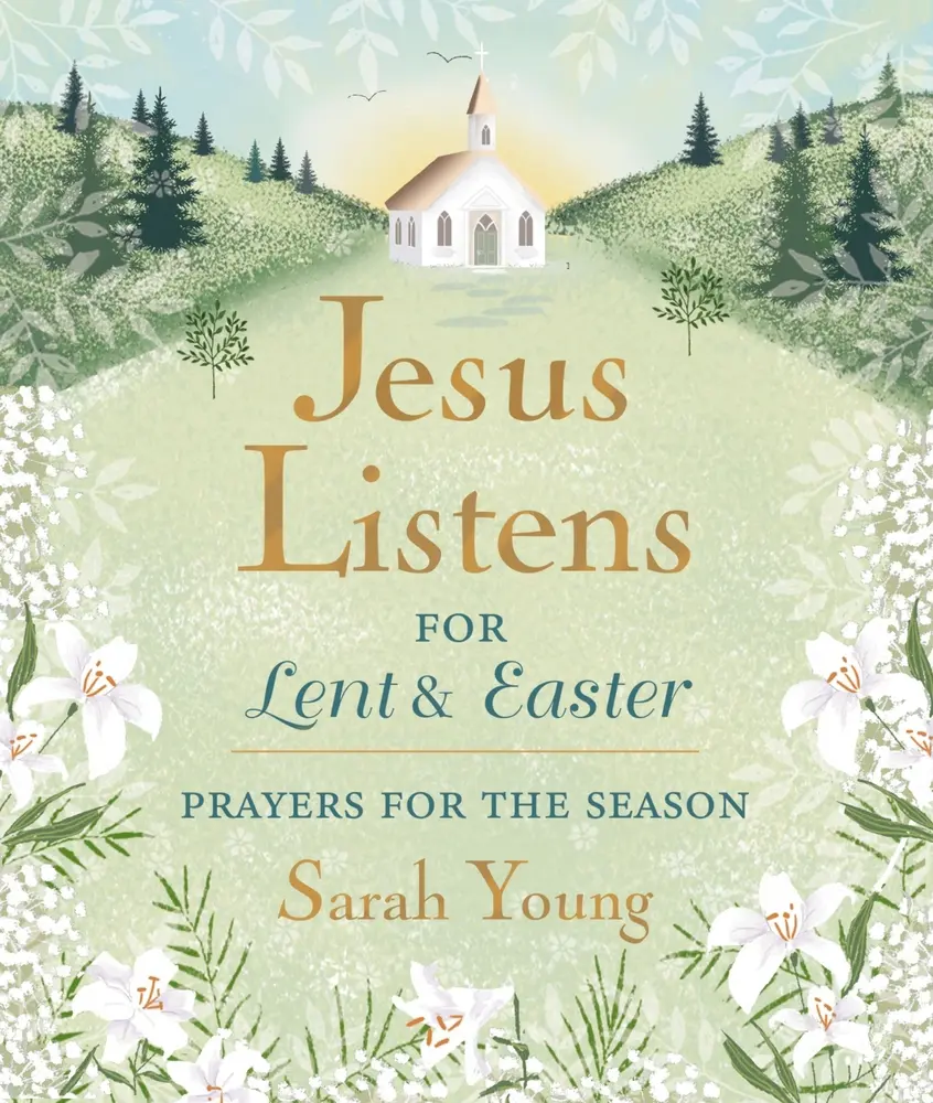 USED-Jesus Listens--For Lent and Easter, Padded Hardcover, with Full Scriptures: Prayers for the Season - The Perfect Christian Gift for Lent and Easter by Young, Sarah (Hardcover)