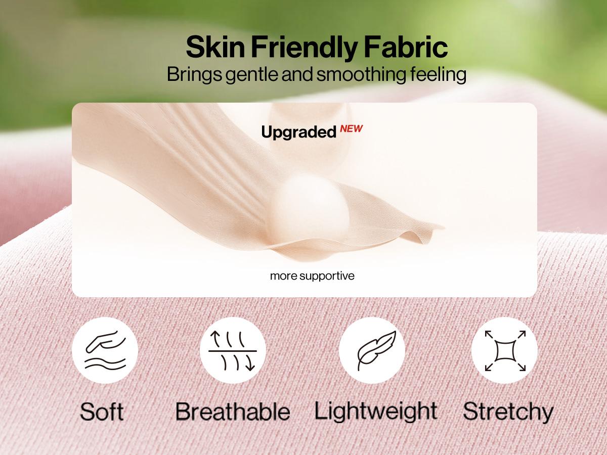 ubras Seamless Bras for Women Full Coverage Wireless Bralette Widen Straps Side Comfortable Breathable Smooth Pull On Bras Smart Size Fabric Stretchy Minimalist Basic Nude Lightweight Womenswear Soft Everyday Bra #Spring Statements