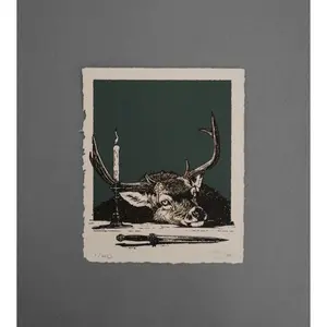 Fallen Deer - High-Quality Print