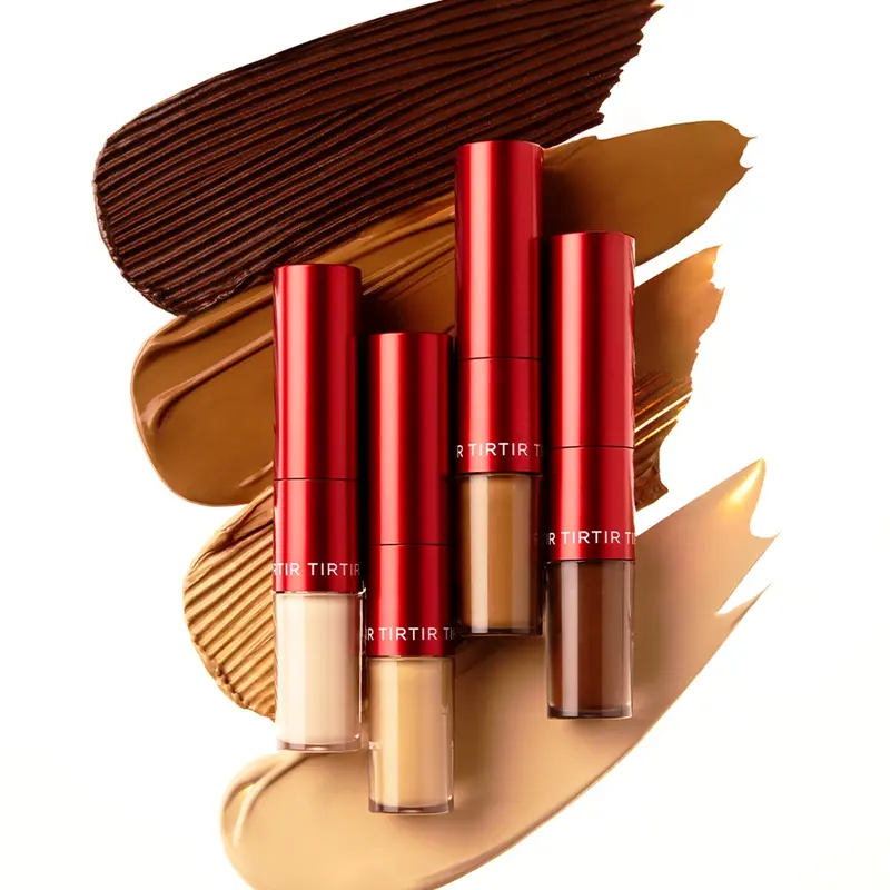 [TIRTIR] Glide & Hide Blurring Concealer - Dual-Action Concealer for Flawless Skin, 72-Hour Wear,  Foundation Coverage