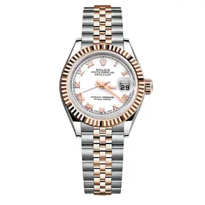 Rolex Lady-Datejust 26 Ref. 179171 - Two-Tone Everose Gold & Stainless Steel, White Roman Dial Automatic Watch WHP039972