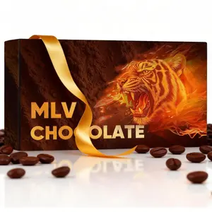 MLV Chocolate - 8 Bars Artisan Mood-Enhancing Chocolate Bar with Natural Extracts & Cocoa Polyphenols - Supports Relaxation, Positivity & Daily Well-Being - Gluten-Free, Non-GMO
