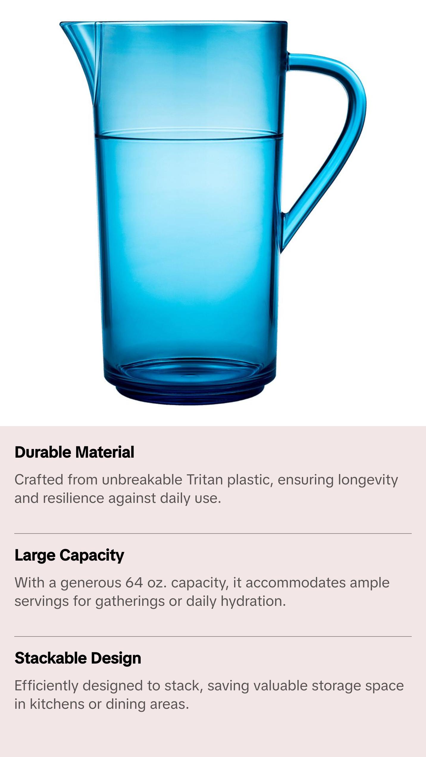 Stackable Pitcher 64 oz.