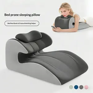 Multifunctional prone sleeping pillow — a dedicated pillow for bed use in the supine position; an ergonomic prone support pillow with soft cushioning; ideal for using phones, reading, and binge-watching; a comfortable neck-cradling, chest-support lazy pil