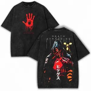 Death Stranding – 260GSM Streetwear Shirt with Delivery Mission Vibe & Washed Texture – TikTok Gamer Drop