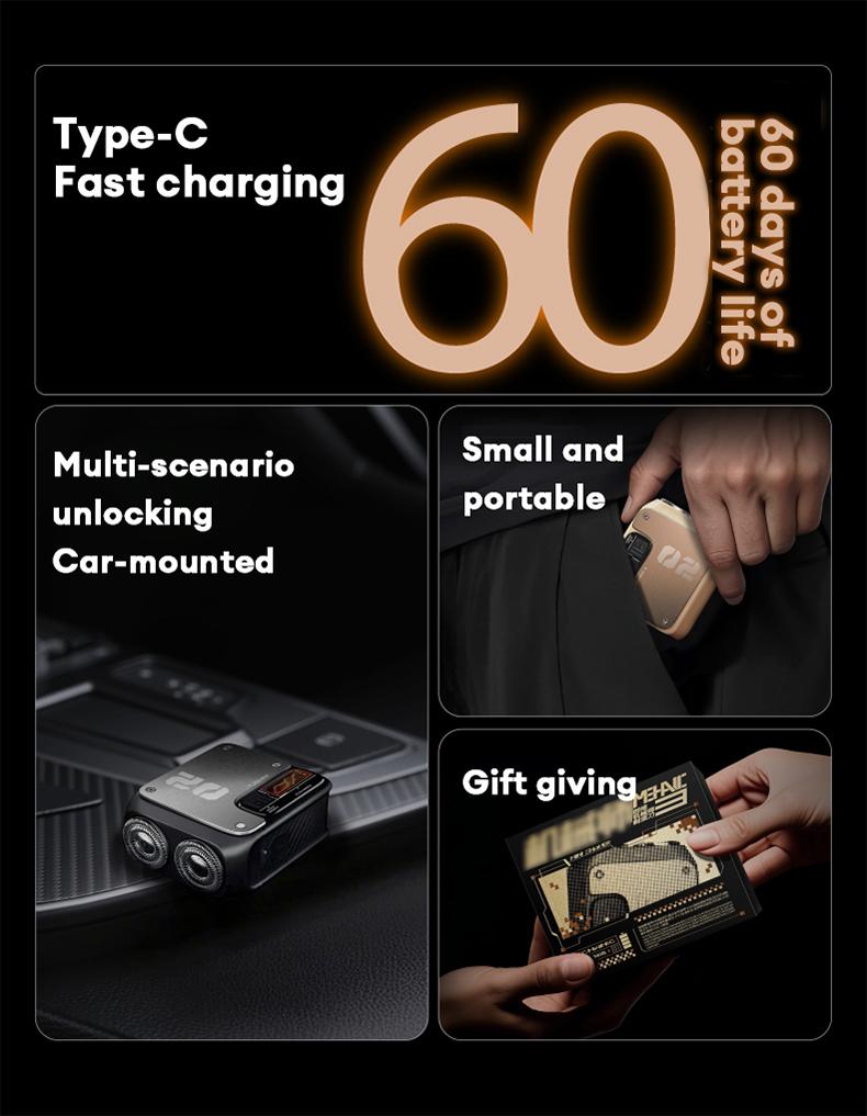 PAXA Mini Electric Shaver - Magnetic Dual Blades Curved Blade Mesh Waterproof Skin-Friendly Washable Rechargeable High-Speed Motor with Long-Lasting Battery Compact Portable Facial Matte Smooth Titanium PAXA Mini Electric Shaver - Magnetic Dual Blades Curved Blade Mesh Waterproof Skin-Friendly Washable Rechargeable High-Speed Motor with Long-Lasting Battery Compact Portable Facial Matte Smooth Titanium