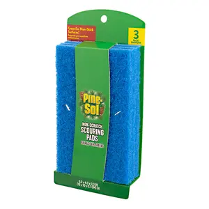 Pine-Sol Non-scratch Scouring Pad 3pk