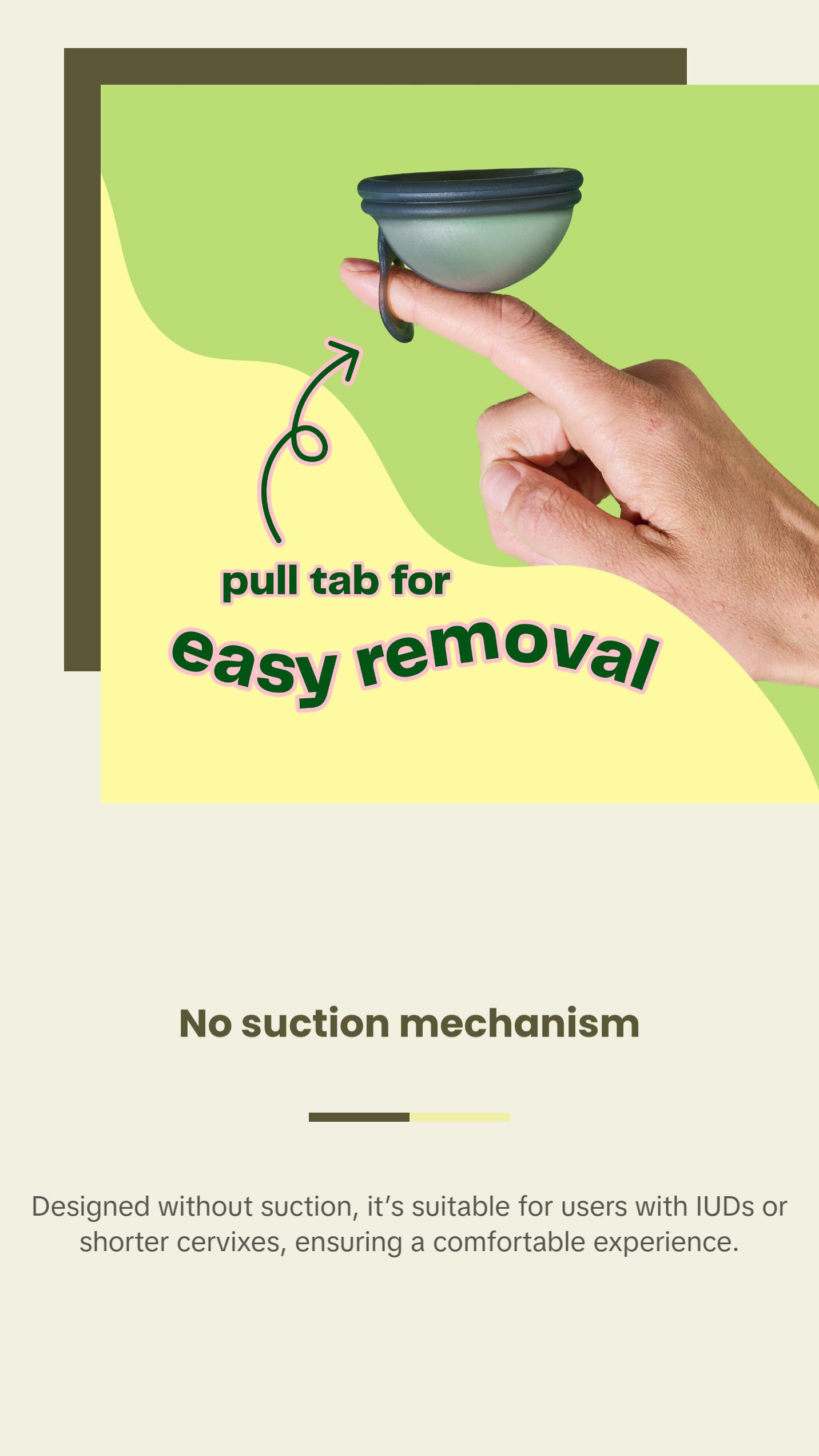 Viv Menstrual Disc - Beginner Period Disc with Easy Removal Pull Tab - Comfortable, Sustainable, 100% Medical-Grafe Silicone Viv Menstrual Disc - Beginner Period Disc with Easy Removal Pull Tab - Comfortable, Sustainable, 100% Medical-Grafe Silicone