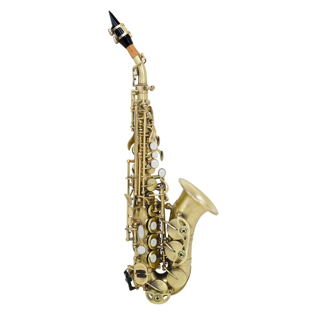 Slade High Pitch B Flat Saxophone, Professional Woodwind Instrument, Perfect for Music Lovers & Musicians, Ideal for Concerts & Performances