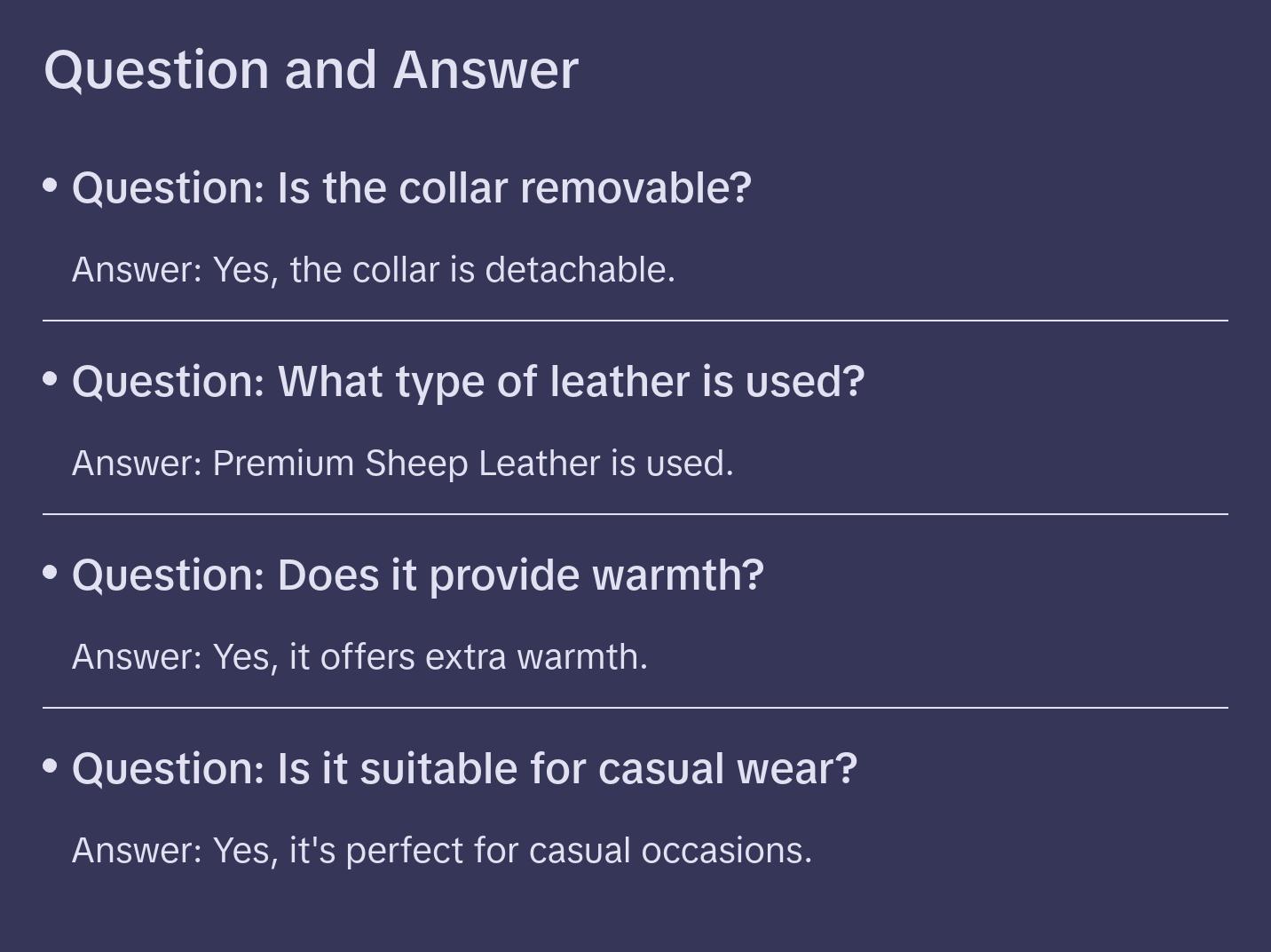 A2 USAF Pilot Leather Flight Jacket with Faux Fur Collar