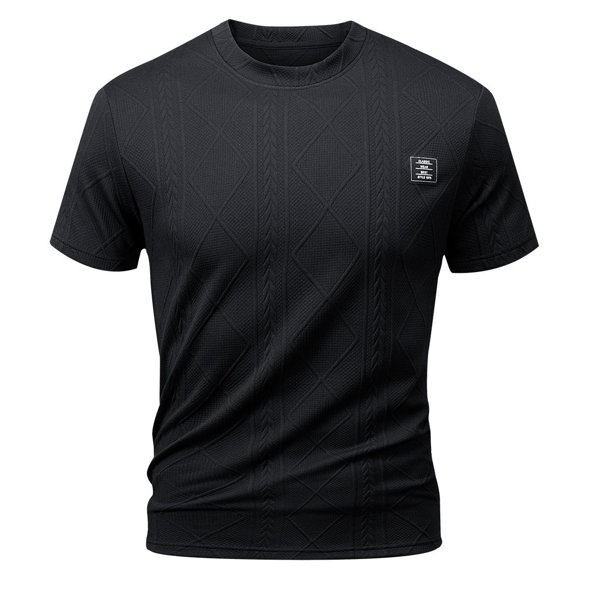 Men's Regular Fit Short-Sleeve Pajama Set Two-Piece Casual Comfort Round Neck Tops and Shorts Pajama Set Men's Summer Pajamas, Homewear & Loungewear pjs