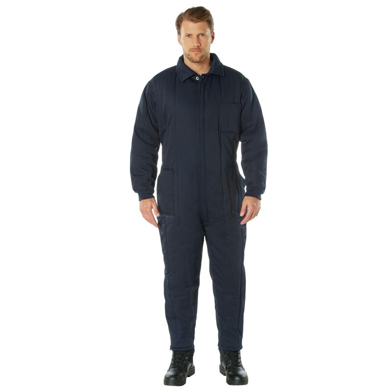 ROHTCO Men's Insulated Coveralls - Lightweight and Durable Workwear with Multiple Pockets - Clothing, Menswear